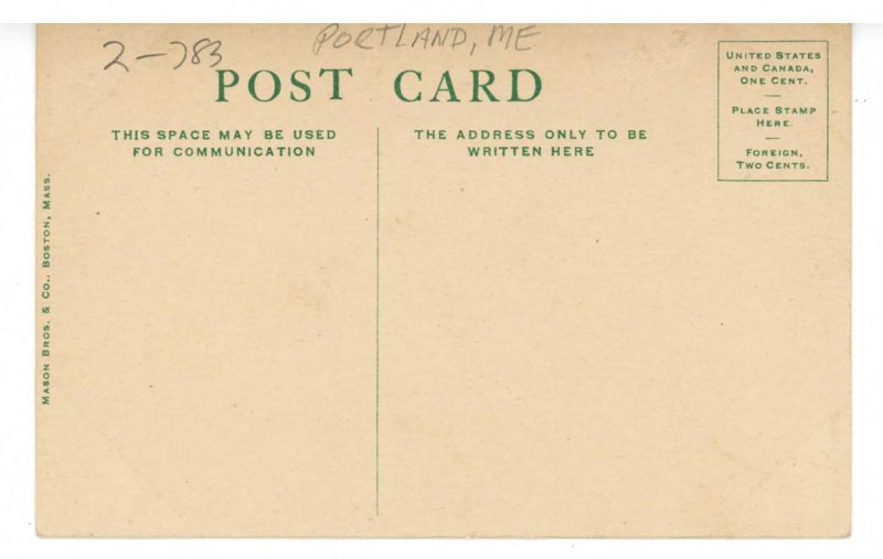 ME - Portland. Union Station