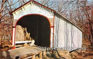 Crown Point Covered Bridge Indiana, USA Unused 