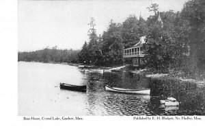 Boat House in Gardner, Massachusetts Crystal Lake.