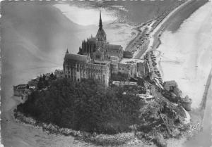 BR19418 Le Mont saint Michel vue aerienne   france