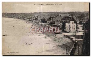 Postcard Old St Cast Vue Generale de la Plage