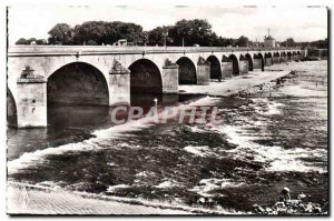 Modern Postcard Nevers The Banks of the Loire