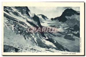 Old Postcard Glacier Says