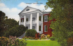 Civil War, Rosalie, HQ of Union Army, General Grant, Natchez, MS,Old Postcard