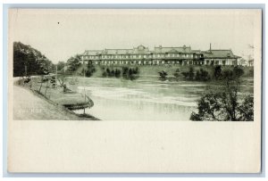 Nara Japan Postcard Nara Hotel Building View c1910 Unposted Antique