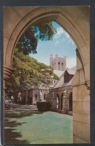 America Postcard - St Andrew's Cathedral, Queen Emma Square, Honolulu T9848