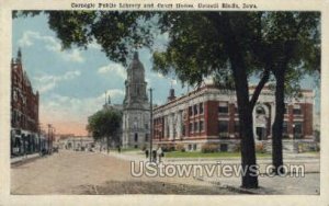 Carnegie Public Library - Council Bluffs, Iowa IA  