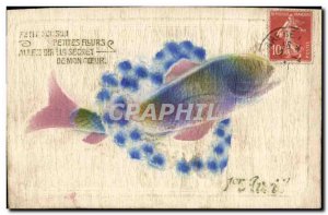 Old Postcard Fantasy Easter April 1st