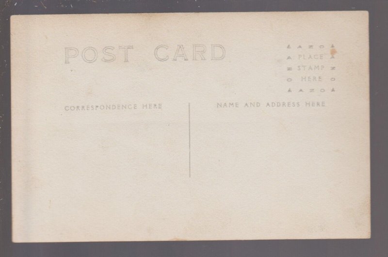 Galva IOWA RPPC c1910 CAR ACCIDENT Wreck UPSIDE DOWN nr Schaller Early