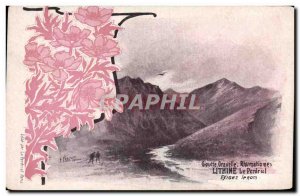 Old Postcard Advertisement Drop Gravelle Rheumatism lithine The Perdriel