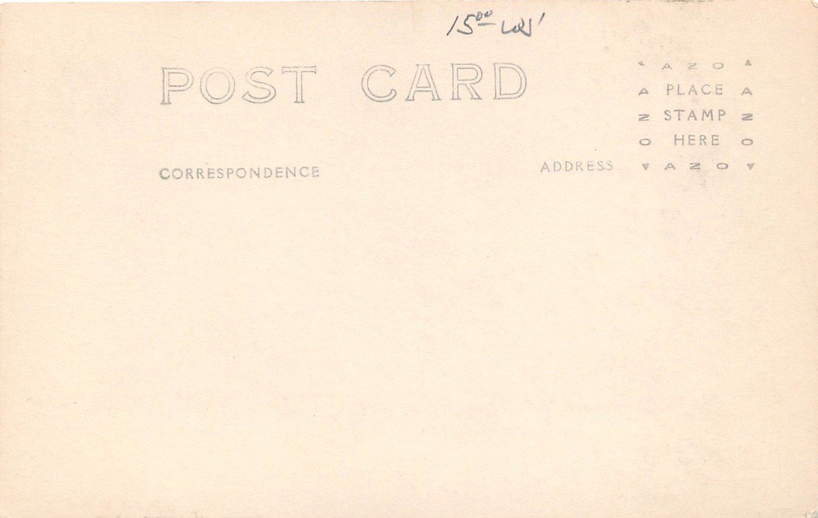 Cadillac MichiganHigh School BuildingBird's Eye ViewClock on Front