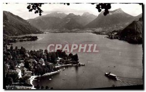 Old Postcard Lake Annecy Talloires Bauges Le Petit Lac