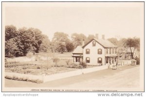 Jordan Boarding House In Greenfield Village Dearborn Michigan Real Photo