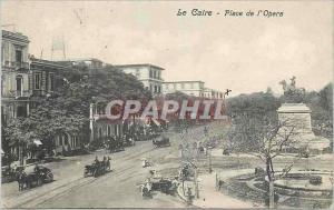 CPA Le Caire Place de l Opera