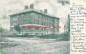 CT, Danbury, Connecticut, Normal School Building, Souvenir Postcard No 5230