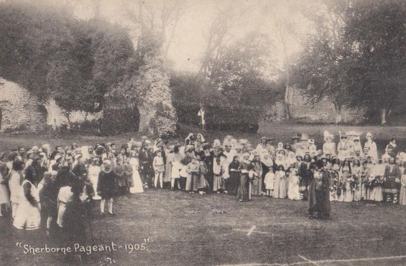 Sherbourne Dorset Pageant Postcard