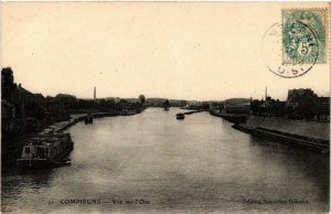 CPA Compiegne- Vue sur l'Oise FRANCE (1009050)