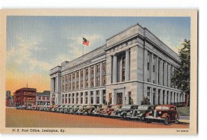 Lexington Kentucky KY Postcard 1930-1950 U.S. Post Office