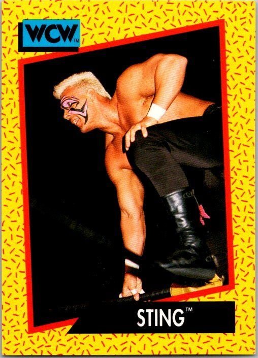 1991 WCW Wrestling Card Sting sk2107