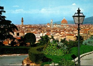 Italy Firenze Panorama From The Piazzale Michelangelo