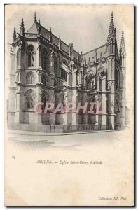 Old Postcard Amiens Church of Saint Remy