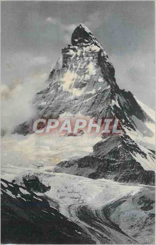 Old Postcard Switzerland Mountains