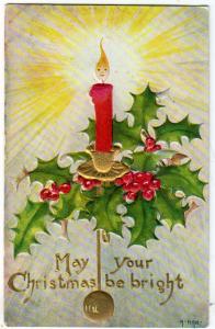 Christmas - Candle by A. Hall