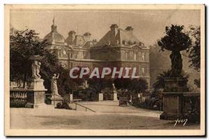 Paris - 6 - Garden of Luxembourg - Yvon - Old Postcard