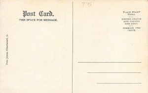 LP11     Canton Ohio McKinley Cemetery  Postcard  