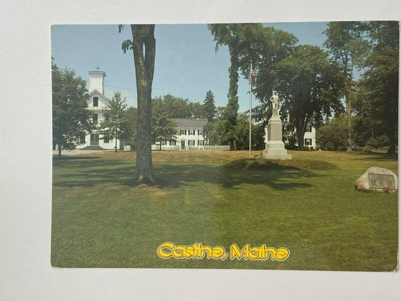 UNUSED PICTURE POSTCARD - CASTINE MAINE USA (KK186)