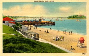 Onset, Massachusetts - Playing on the Onset Beach - in 1941