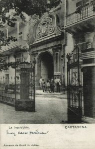 PC CPA COLOMBIA, CARTAGENA, LA INQUISICION, Vintage Postcard (b22029)