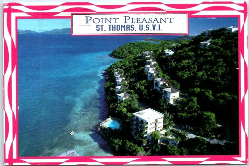 Postcard - Point Pleasant, St. Thomas - U.S. Virgin Islands 