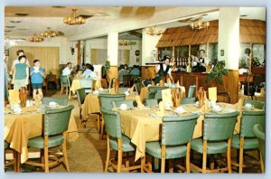 1960 Williamsburg Virginia Postcard Jefferson Inn Charcoal Steak Seafood House