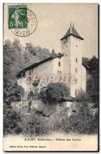 Old Postcard Chateau des Rubins in Sallanches