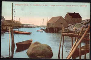 41320) Nova Scotia HALIFAX Peggy's Cove St. Margaret's Bay - pm - Divided Back