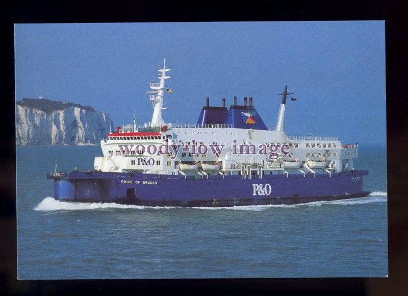 FE3015 - P&O Ferry - Pride of Bruges , built 1980 - postcard