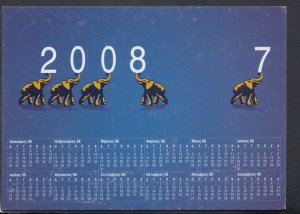 Advertising Postcard - Tobacco - Old Holborn - Elephant / Calender  T5524