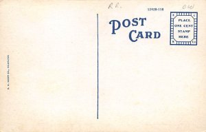 Seaboard Station West Palm Beach FL Postcard