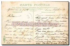 Old Postcard Ajaccio Fontaine Du Consul