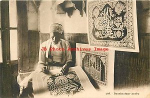 Tunisia, Man in Native Costume Designing, Lehnert & Landrock No 298