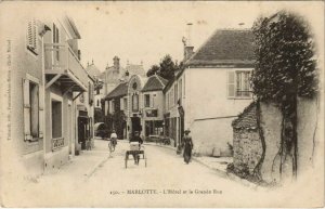 CPA MARLOTTE Grande Rue et Hotel (924985)