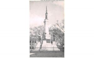 Civil War Memorial in Webster, Massachusetts