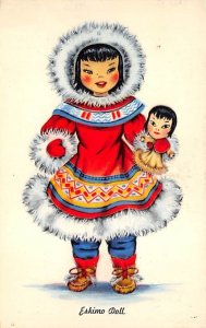 Eskimo doll Toy, Doll PU Unknown 