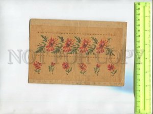 476838 RUSSIA scheme for ornamental embroidery flowers Vintage illustration