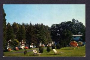 ME All States Cabins Route 1 OGUNQUIT MAINE Postcard