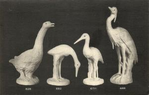 france, DIVES-SUR-MER, Poterie de Normandie, Pottery, Birds Goose (1910s)