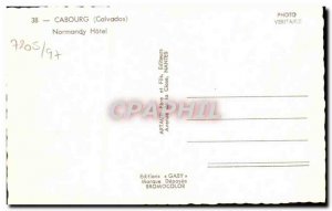Postcard Moderne Cabourg Normandy Hotel