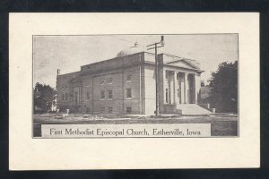 ESTHERVILLE IOWA FIRST METHODIST EPISCOPAL CHURCH VINTAGE POSTCARD