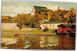 Postcard Finland Medieval Town of Porzoo